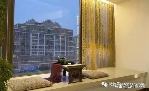 飘窗台面铺地板效果图,飘窗台面石材价格