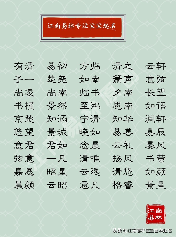 唐宋名篇起名,古代人名字起名大全
