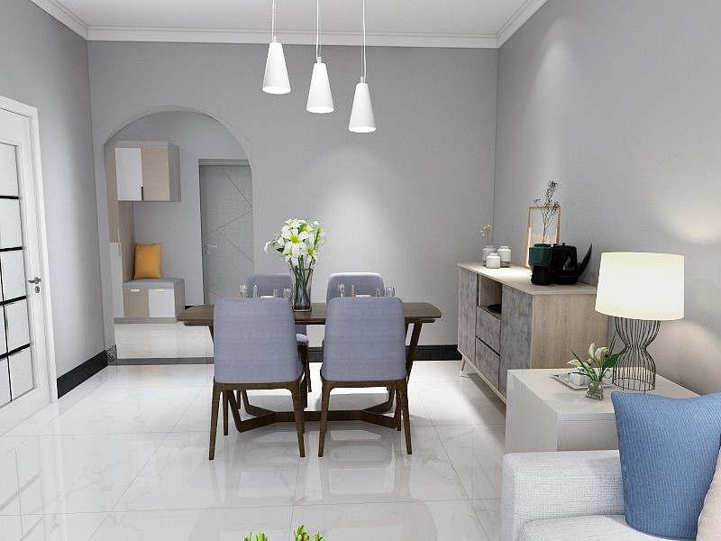 阳光力天装饰怎么样？107平两居室造简单时尚的轻奢现代风格