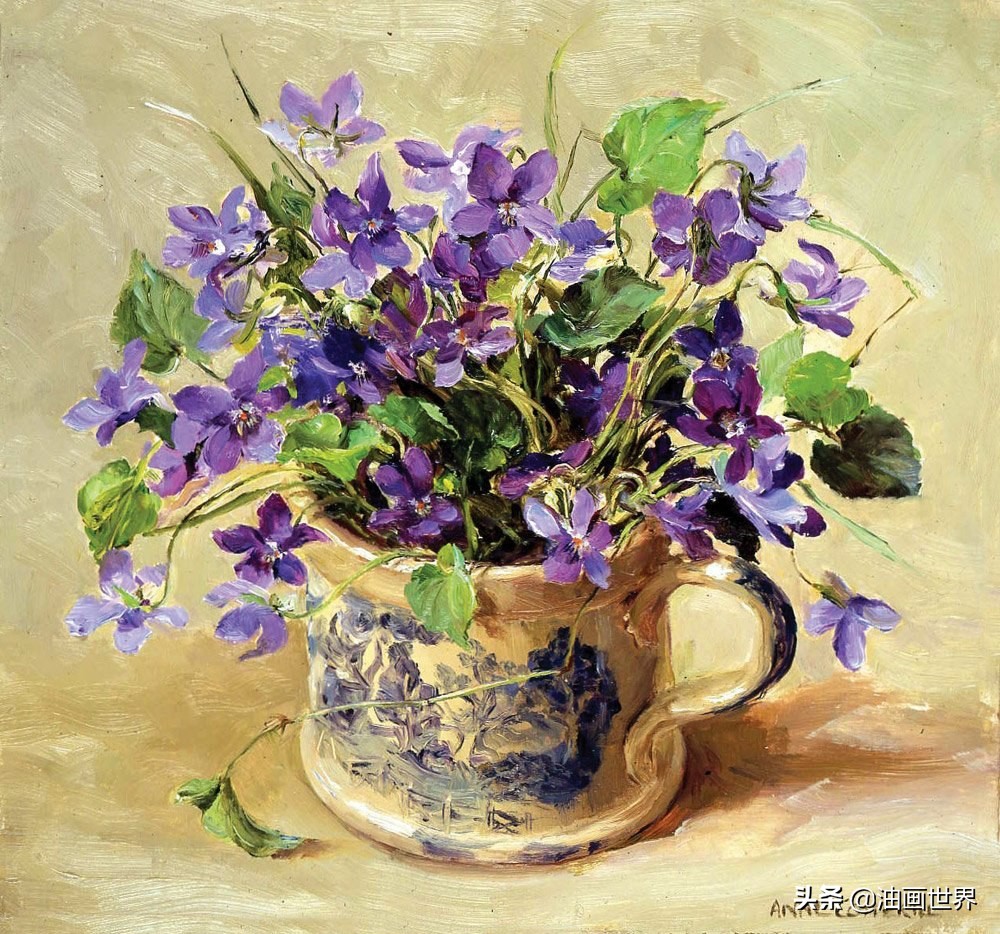 花开了,我便画花!花谢了,我便画自己!