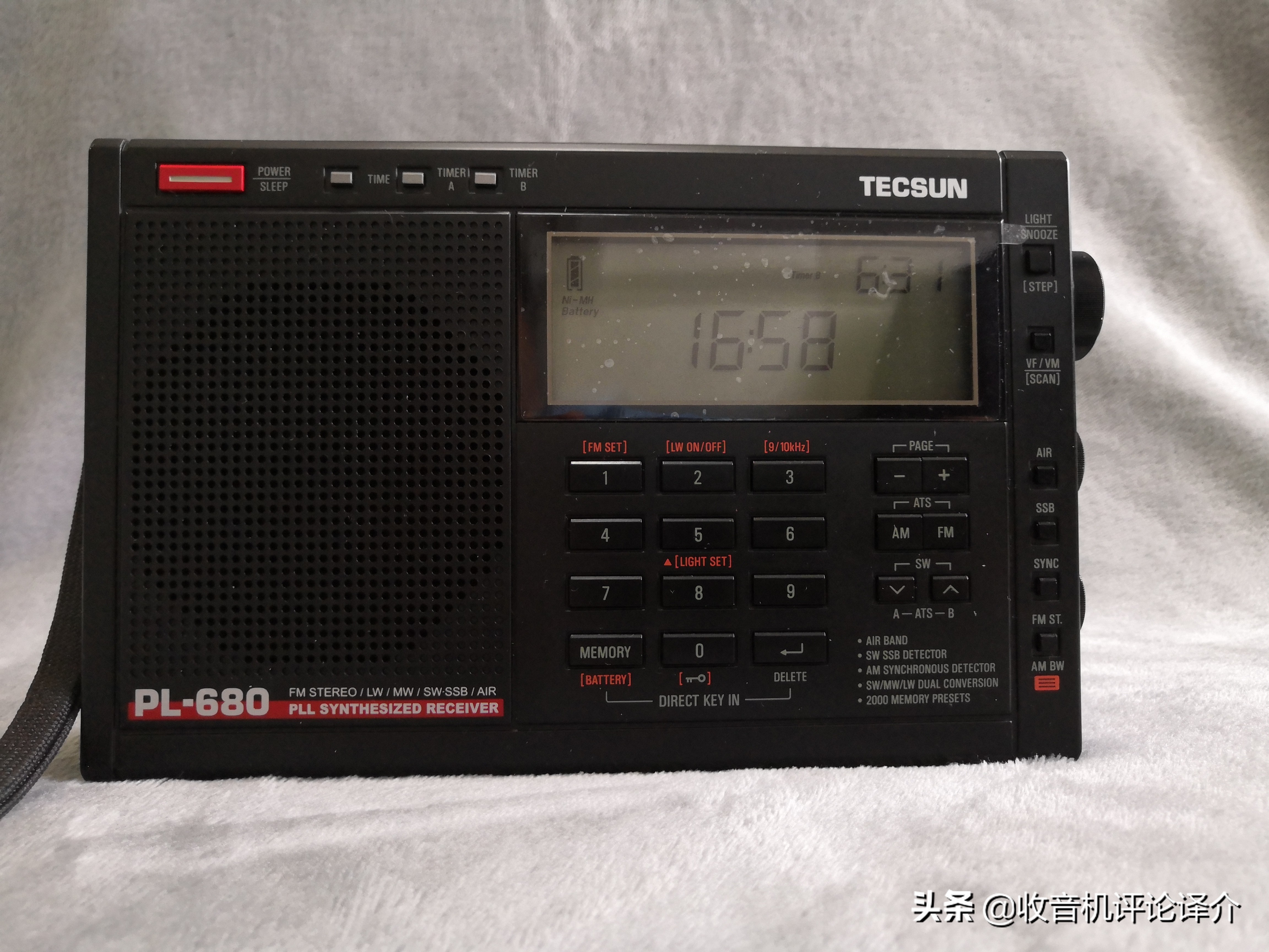 德生pl990收音机拆机视频,德生pl680收音机介绍与测评