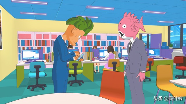 社畜鱼类动画《BUSINESSFISH》7月7日放送，PV公开