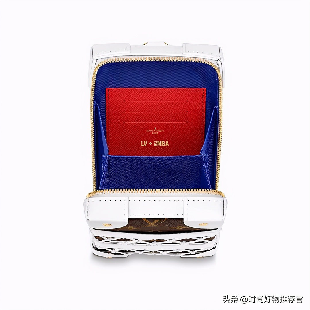 LV新包|NBA合作系列：篮网元素，红白蓝3色细节
