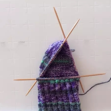 1-3岁宝宝袜子编织教程袜套,毛线袜子毛线鞋编织教程全过程