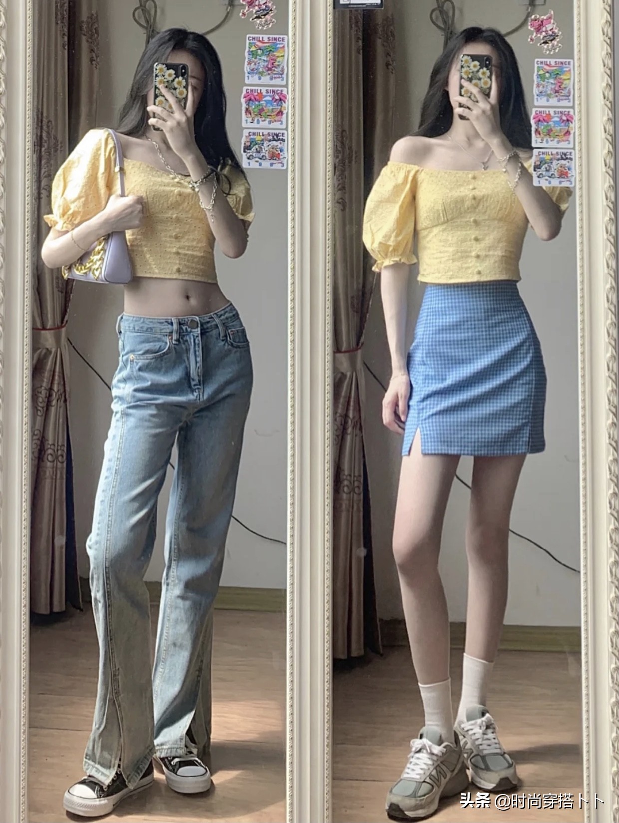 夏天手臂粗穿什么袖型好看,手臂太粗不敢穿短袖