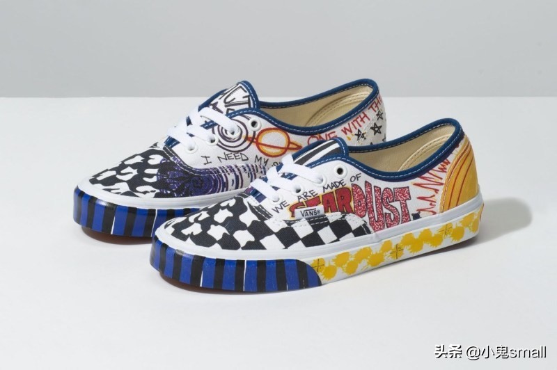 vans复古时尚,vans黑白星星款