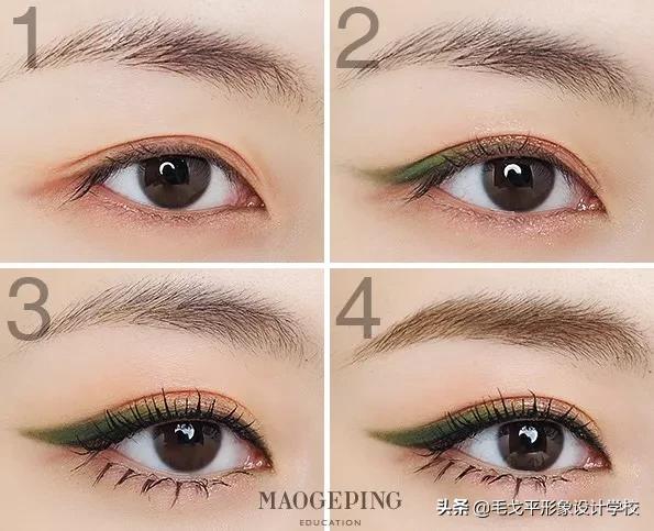 眼妆一定要精致|分享一组超美的眼妆教程,喜欢的可以参考~