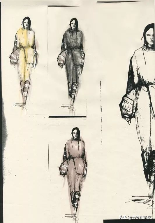 动漫服装设计素材大全,服装设计素材黄色