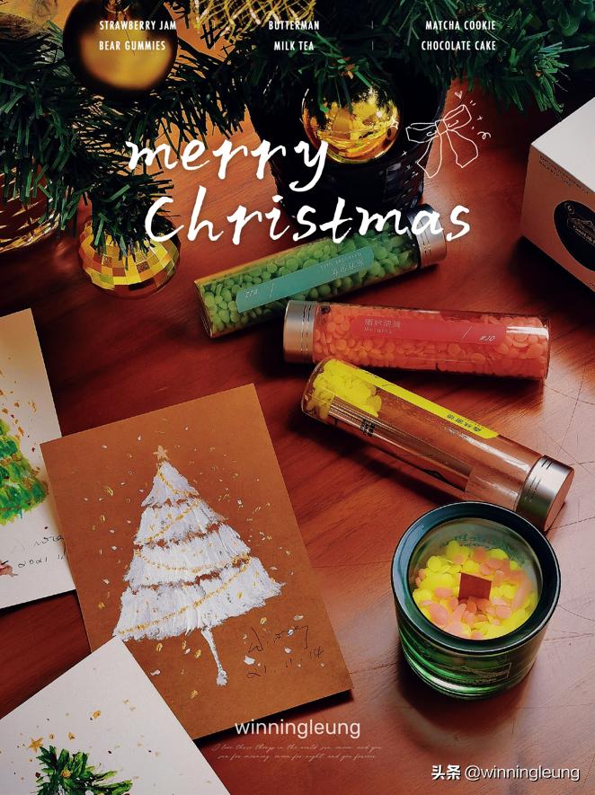 diy圣诞节雕花蜡烛,蜡烛diy手工圣诞节