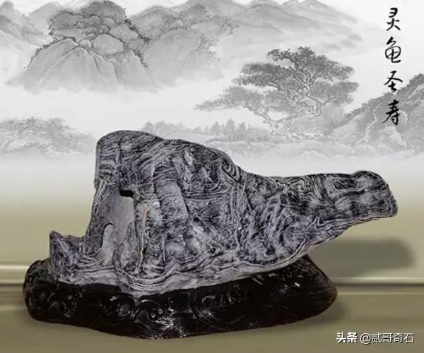 以280万高价成交的灵璧石《悟道》，小朋友们纷纷表示看不懂了