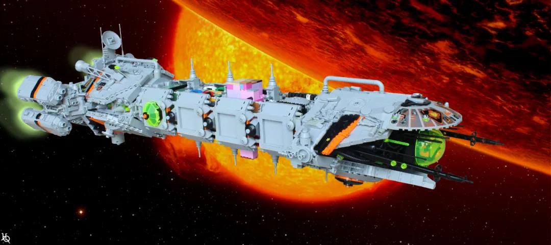 乐高机械组系列川崎,乐高moc作品欣赏