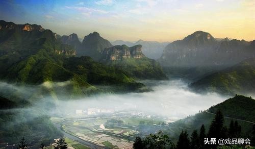 湘西中国土家族第一村,湖南土家族古老山寨