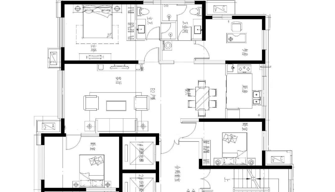 丰泽美居装修,丰泽美居三室一厅装修设计