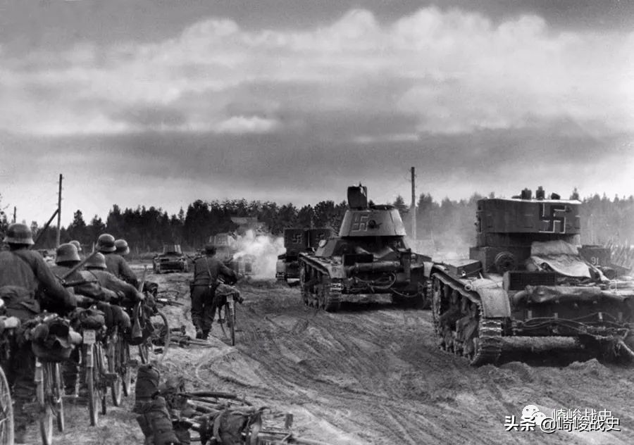 二战芬兰装甲兵:感谢运输大队长斯大林,给我们送来了坦克