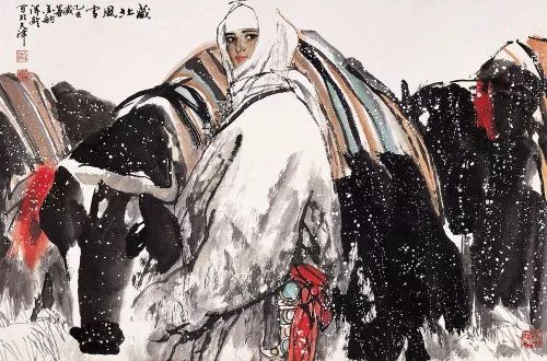 他从一个普通的美术编辑，到成就斐然的专业画家