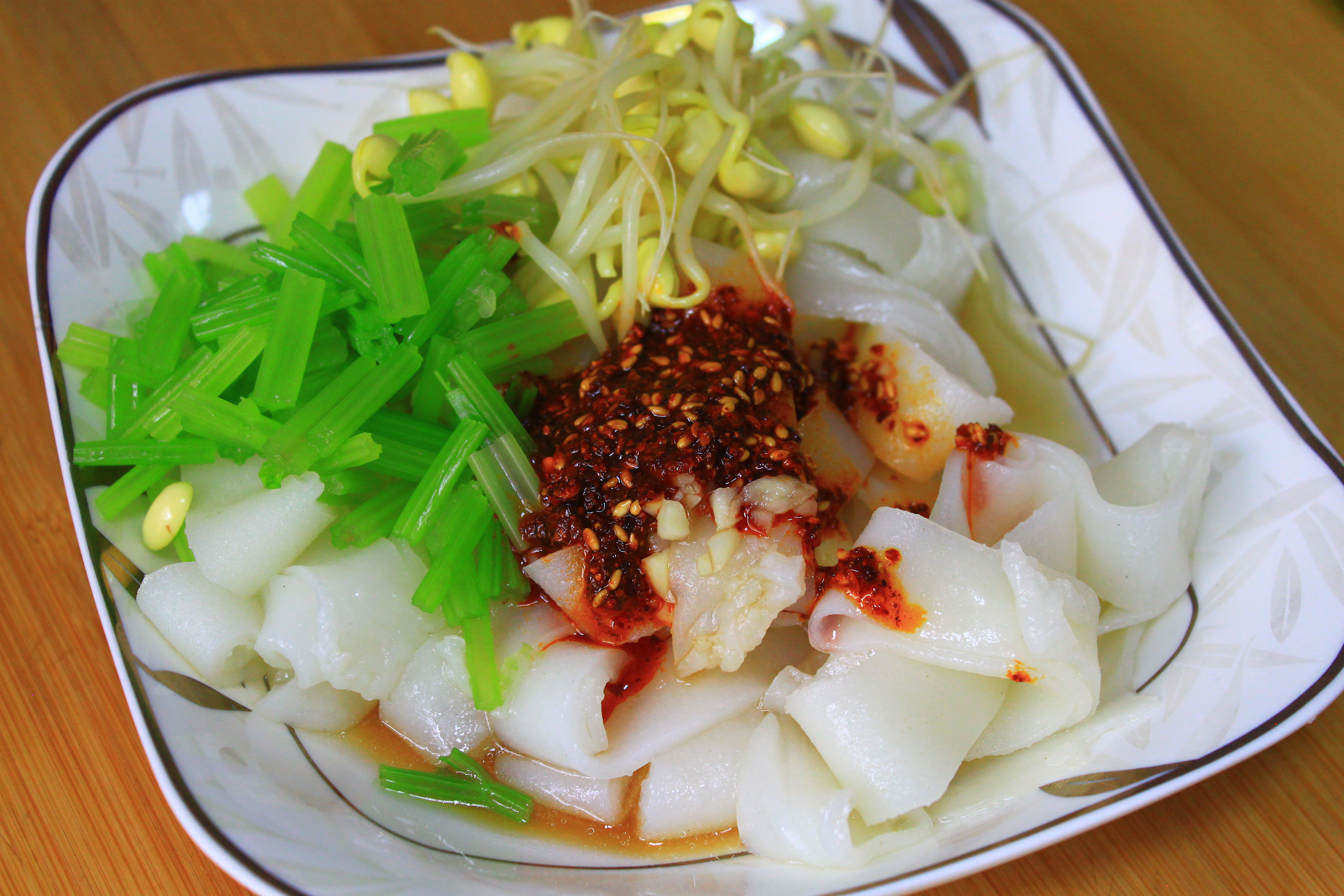 陕西米皮的正宗做法视频,陕西热米皮做法大全