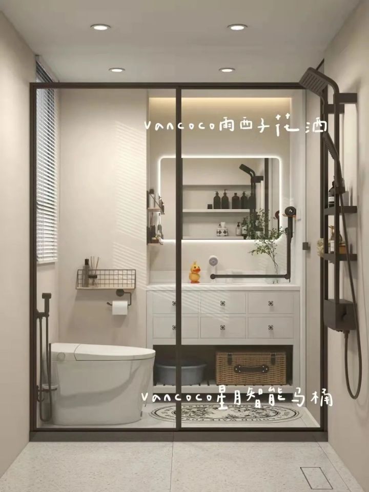 1米5卫生间能装浴缸吗,一平米卫生间有浴缸吗