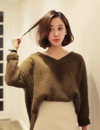 适合中短发不显老的烫发,中短发不显老洋气烫发