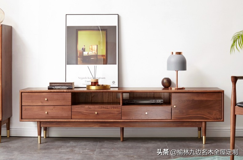 电视柜背景墙挂电视高度,悬空背景墙电视柜高度尺寸推荐