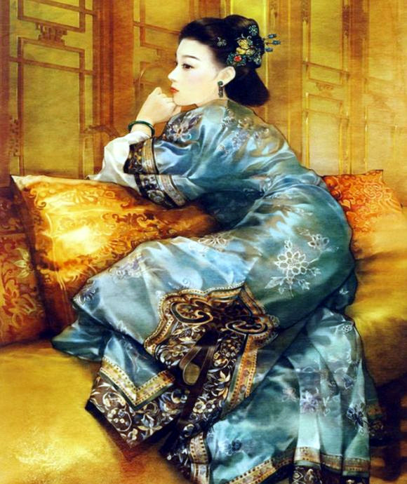 「汉装潋滟」德珍彩绘古典美人