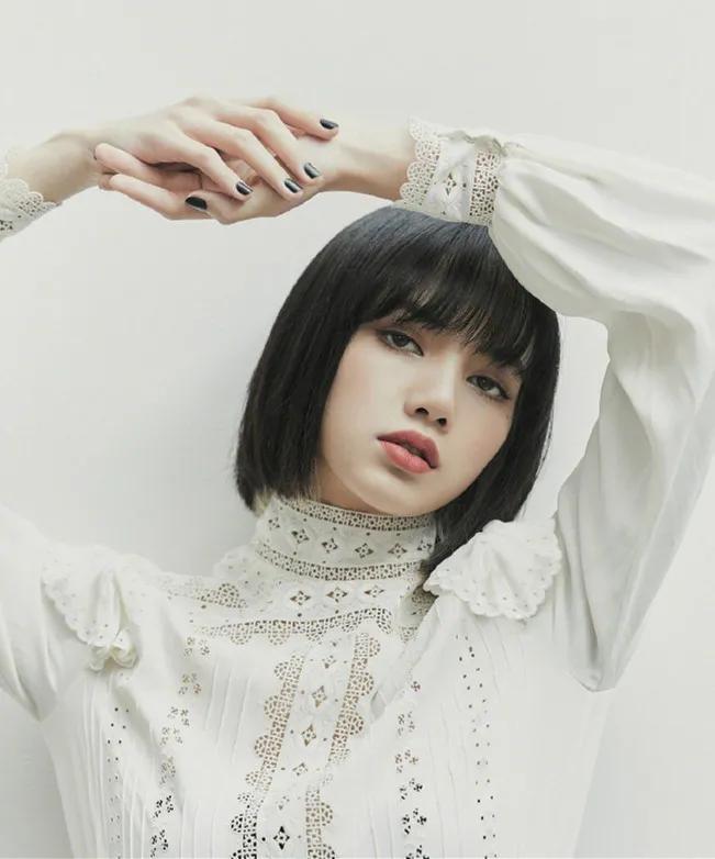 lisa同款的挂耳染,lisa同款挂耳染怎么挑染