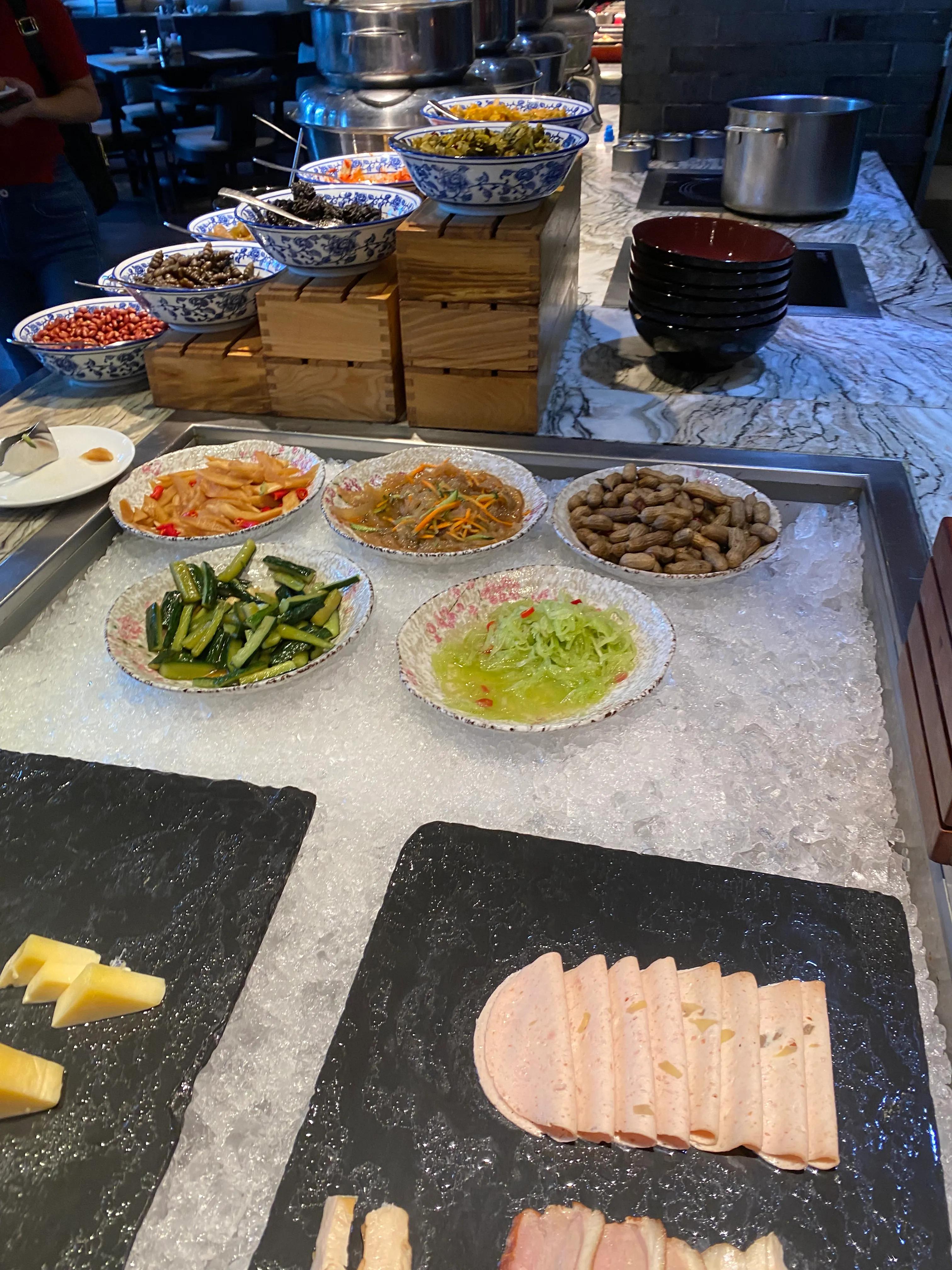 合肥市融创万达文华酒店的自助早餐非常不错，值得细品