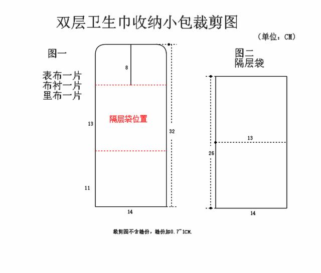 双层卫生巾收纳包制作,卫生巾收纳小包哪种无臭味