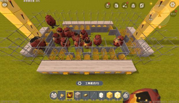 迷你世界100万个炸药桶爆炸,迷你世界如何制作永动机弹簧