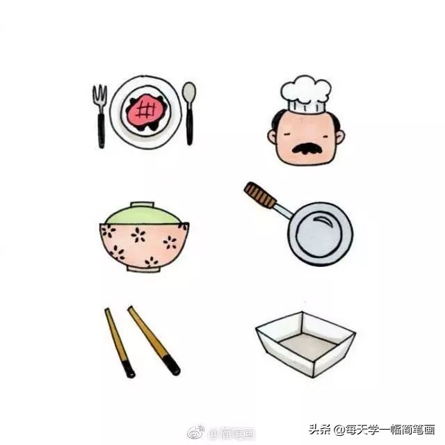 简笔画大全衣服类的,其他类简笔画大全