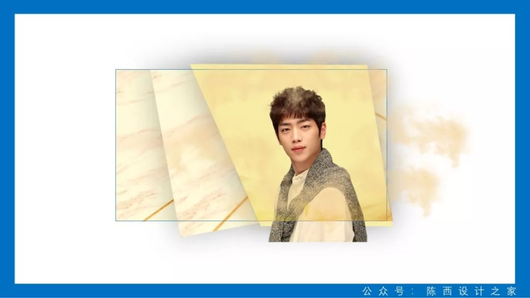 ppt中人物简介新颖模板,ppt中人物图片创意排版