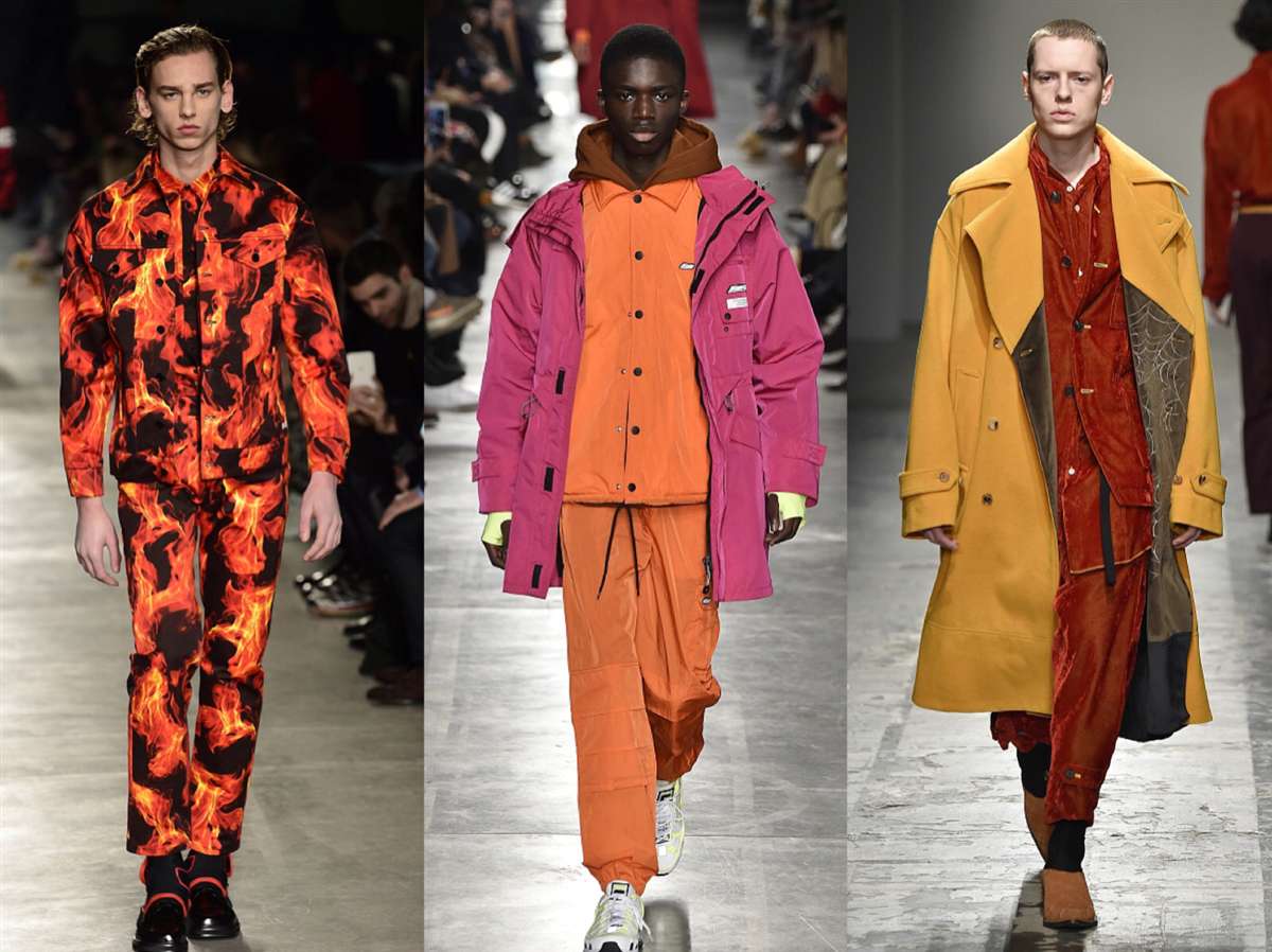 条纹、豹纹当道？米兰男装周就要给你点颜色看看！