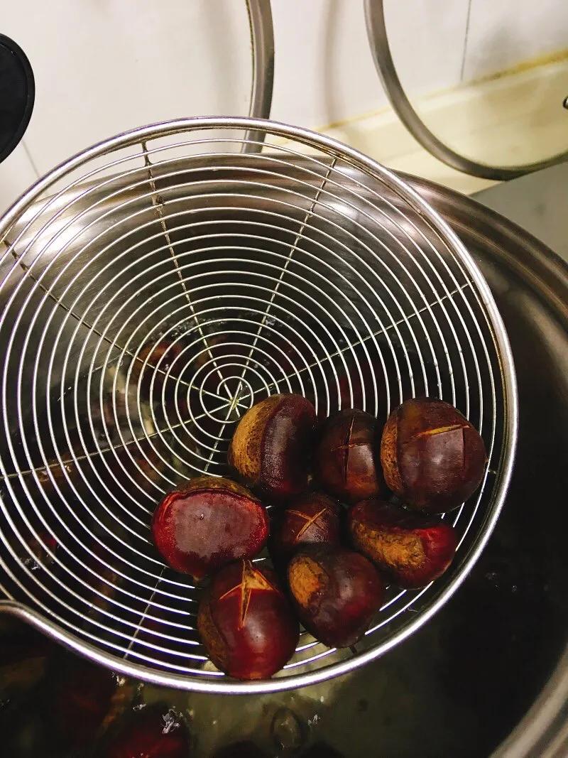 栗子怎么去壳又快又干净,栗子去壳了以后怎么去皮