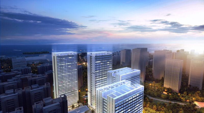 美丽新海岸五期一室二手房,美丽海景城市