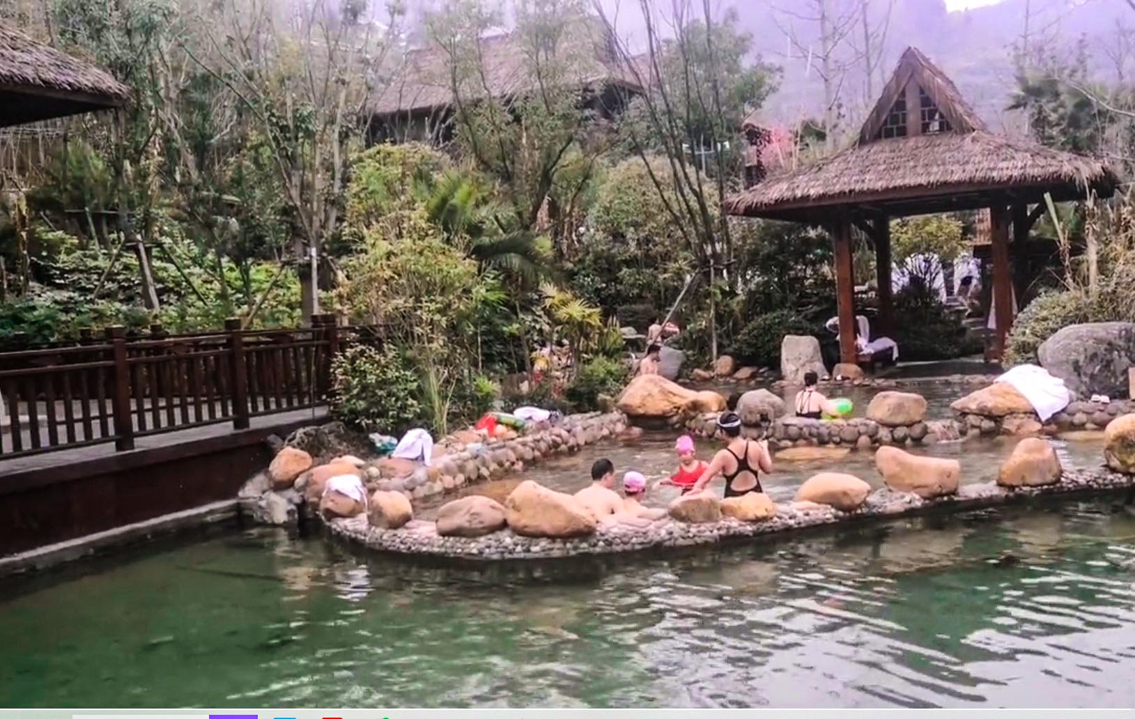 朵芳阁桃源河温泉自助餐,贵州性价比高的旅游攻略