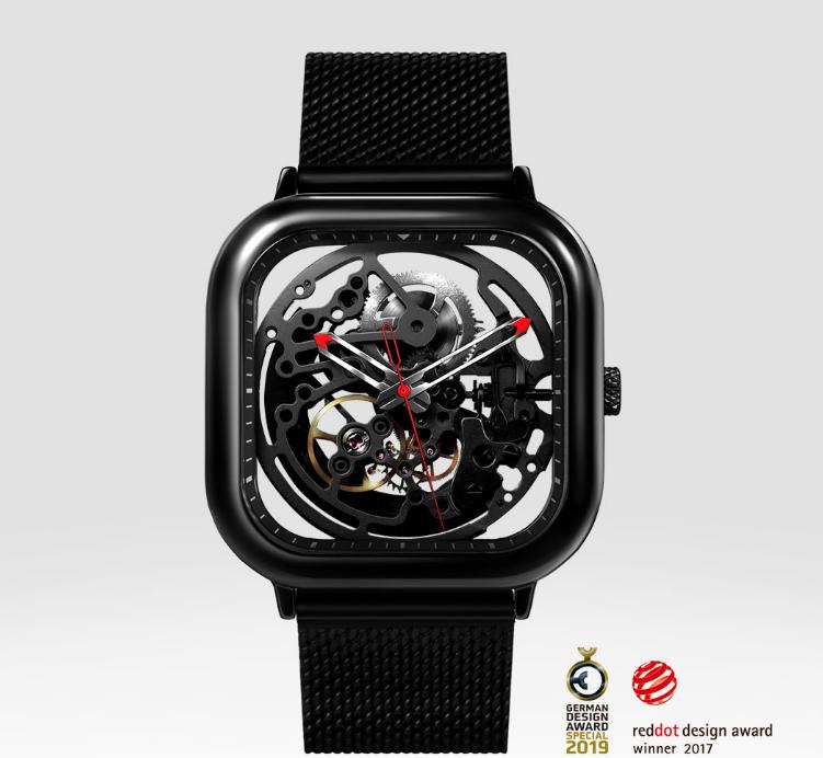 德国红点奖+小米有品定制,玺佳全镂空机械表899元打造性价比首选