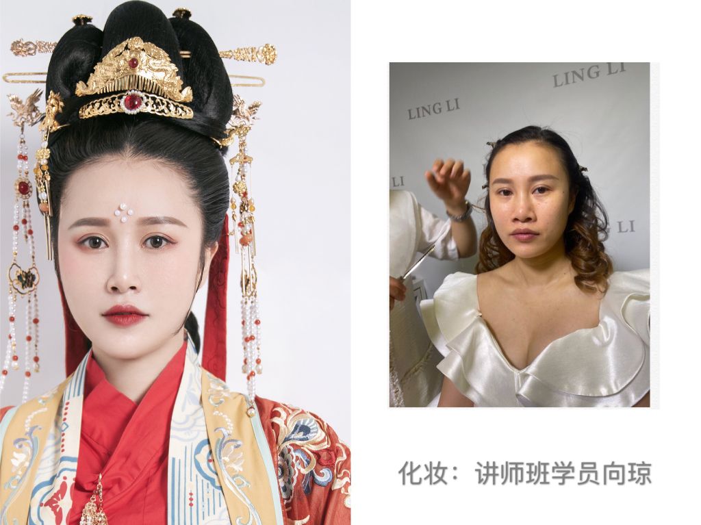 吴川学化妆培训班比较有名,龙川哪里学纹绣