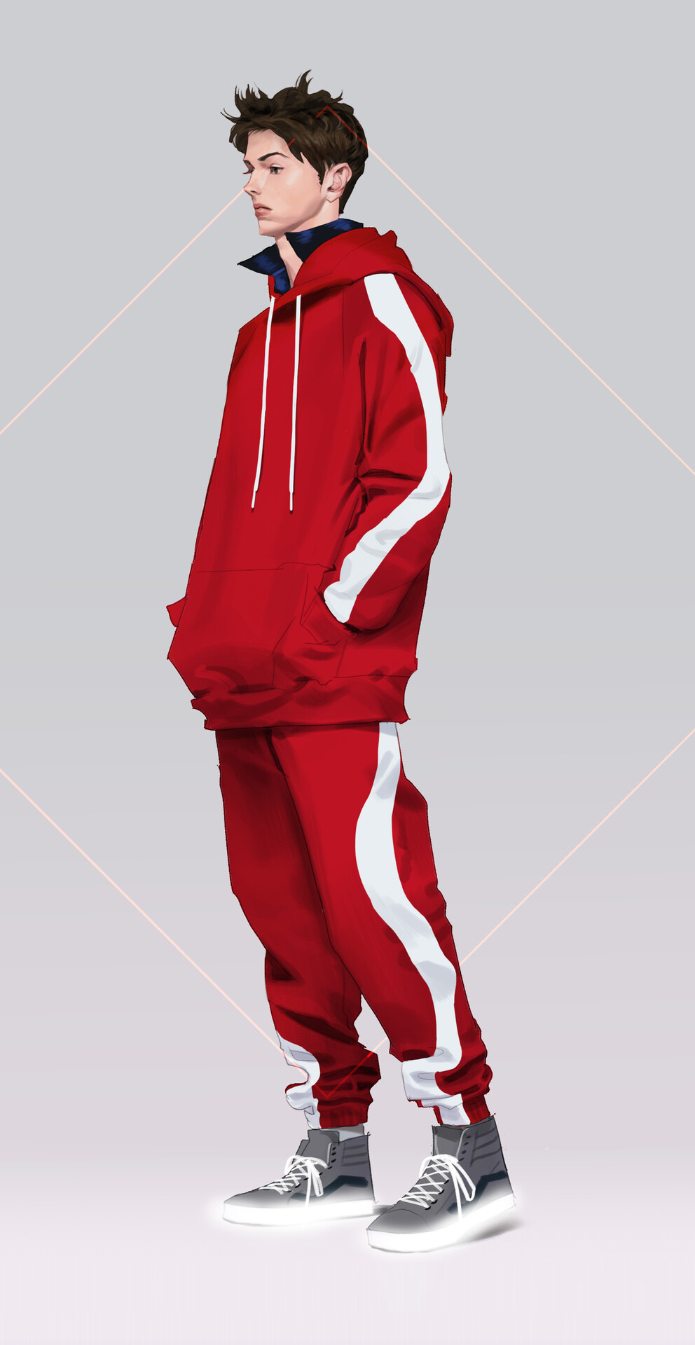 10套服装穿搭美图简约时尚又大气,潮酷风衣服搭配图片