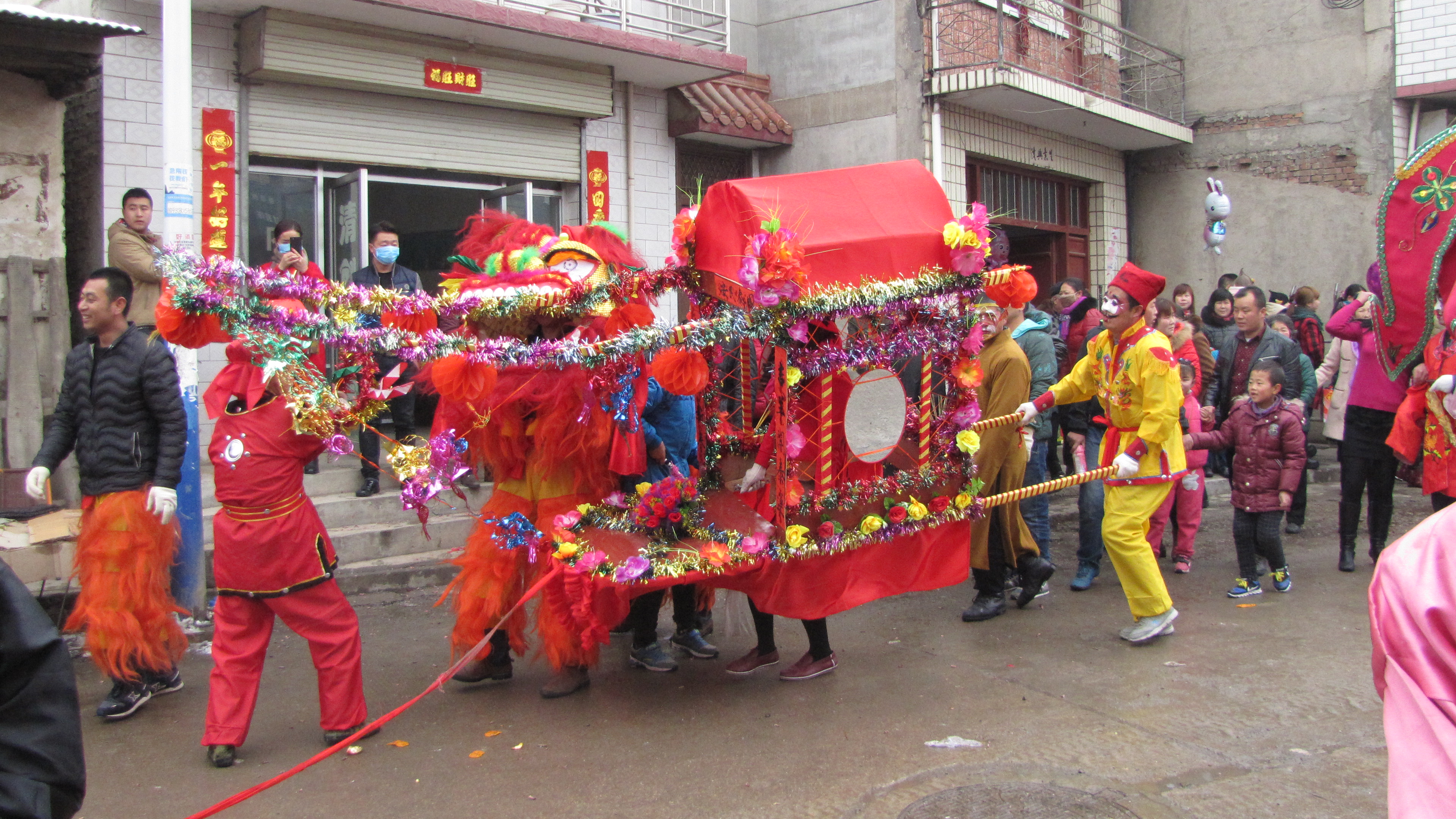 甘泉社火排练,甘泉峡门社火