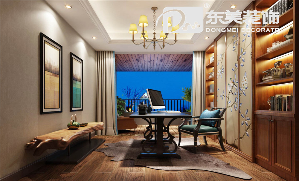 风水中书房的最佳方位图片,书房放什么电脑好