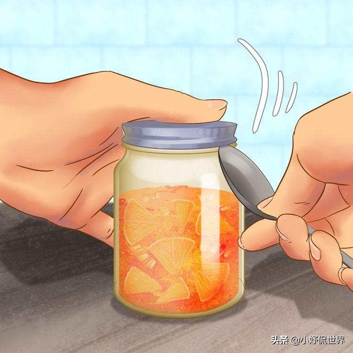 如何打开啤酒罐子上的盖子,怎么把罐子的盖子打开