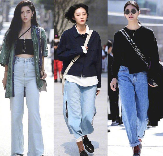 牛仔裤秋冬款爆款2022新款学生,牛仔裤早秋推荐女