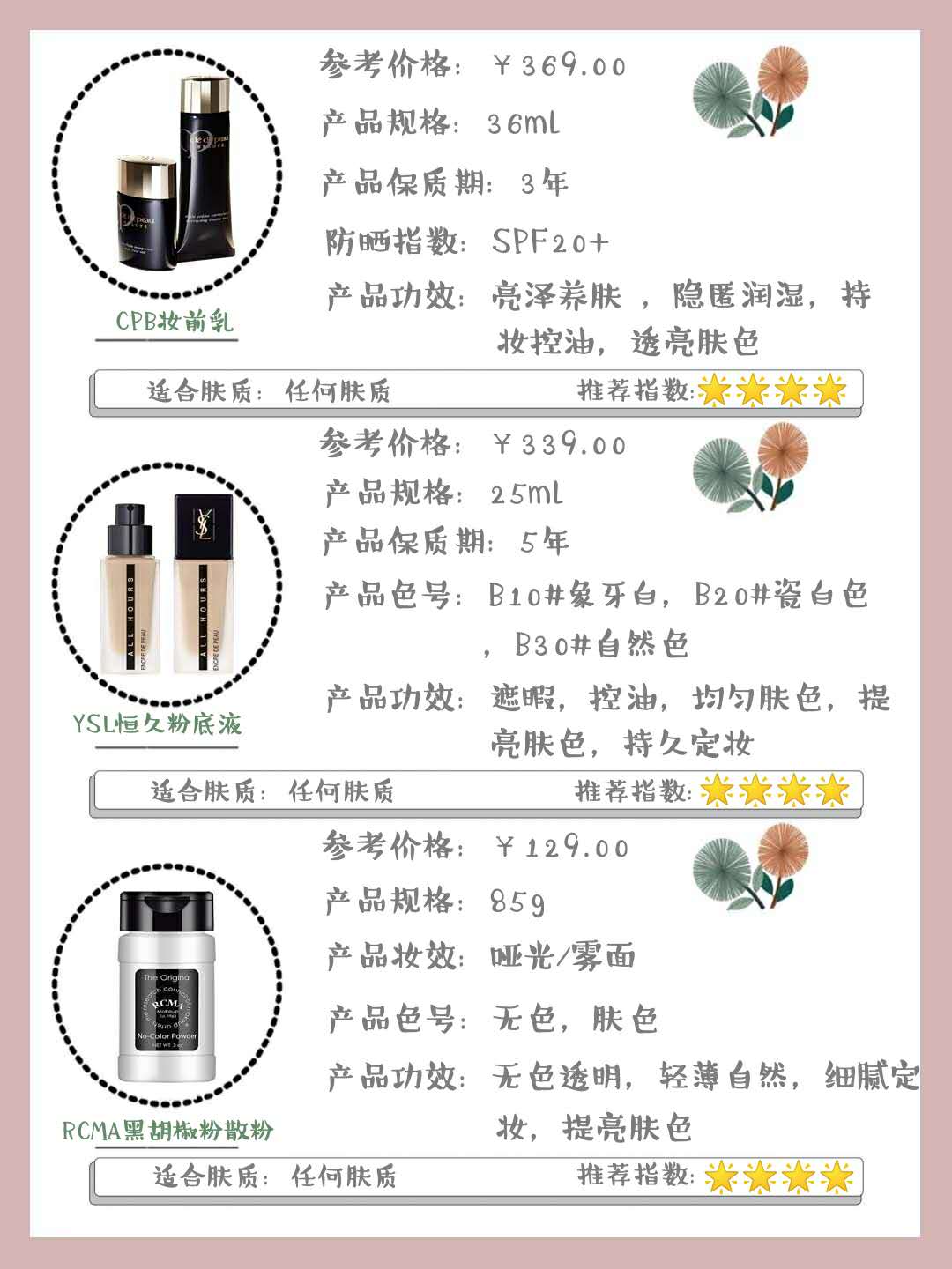 夏日底妆定妆大法,定妆持妆第一名平价