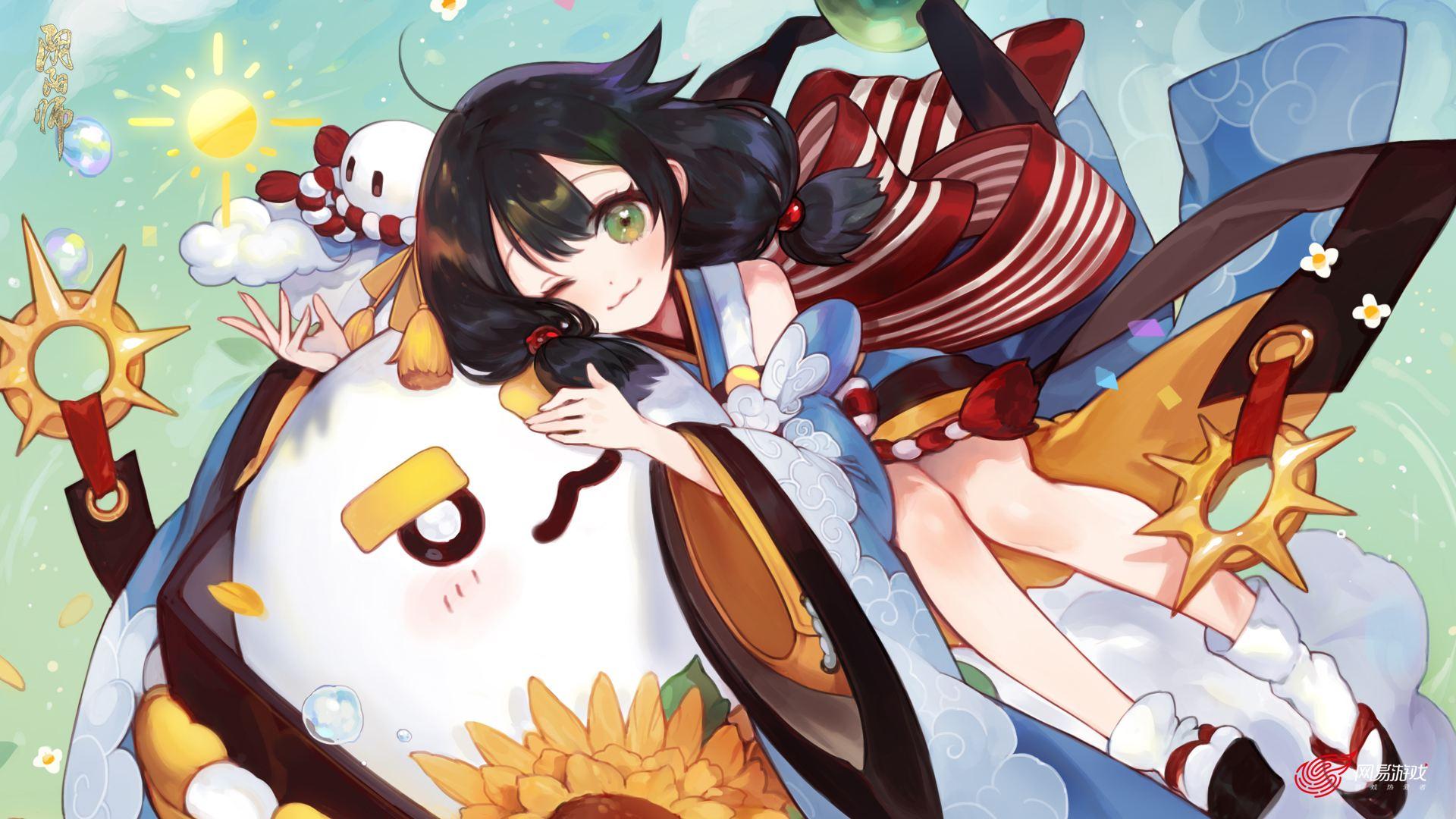 阴阳师日和坊背着的娃娃叫什么,阴阳师天照和小女孩