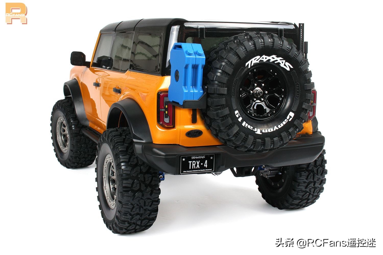 traxxas福特bronco新涂装,traxxasbronco改装轮胎