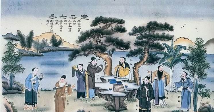 建安七子生逢乱世饱经忧患,建安七子乱世文人