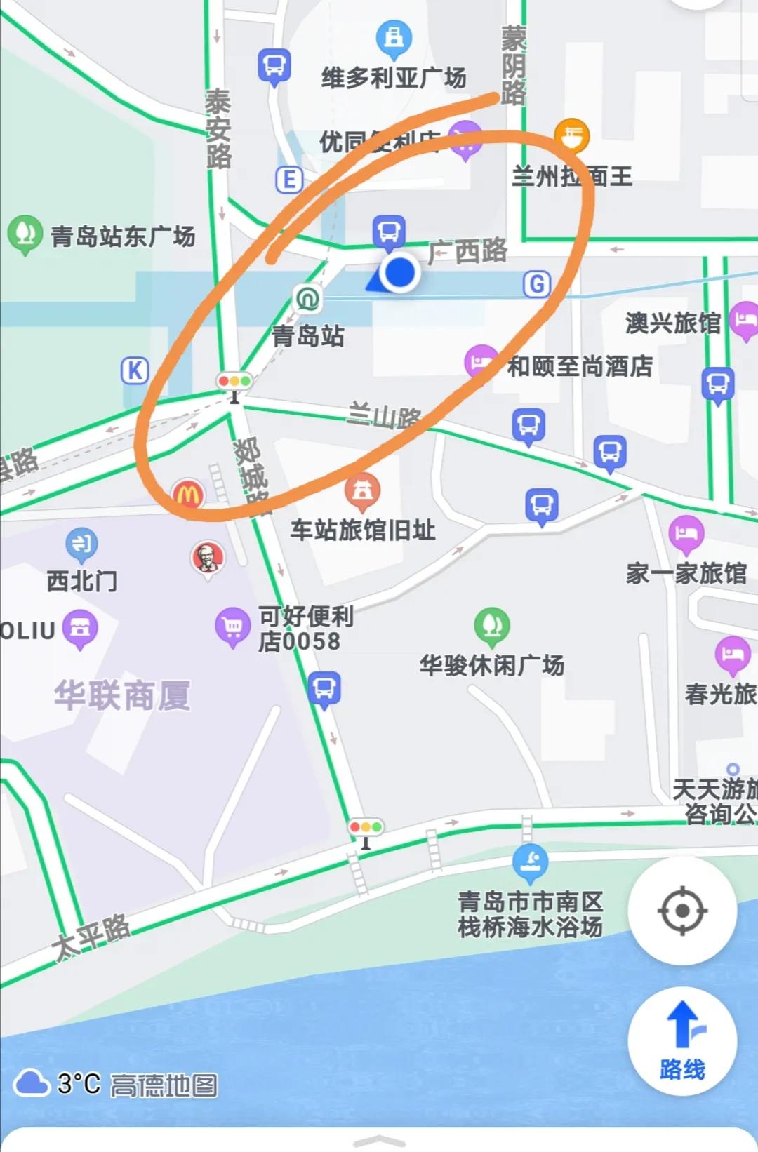青岛栈桥豪华海景公寓,在海景房看日落