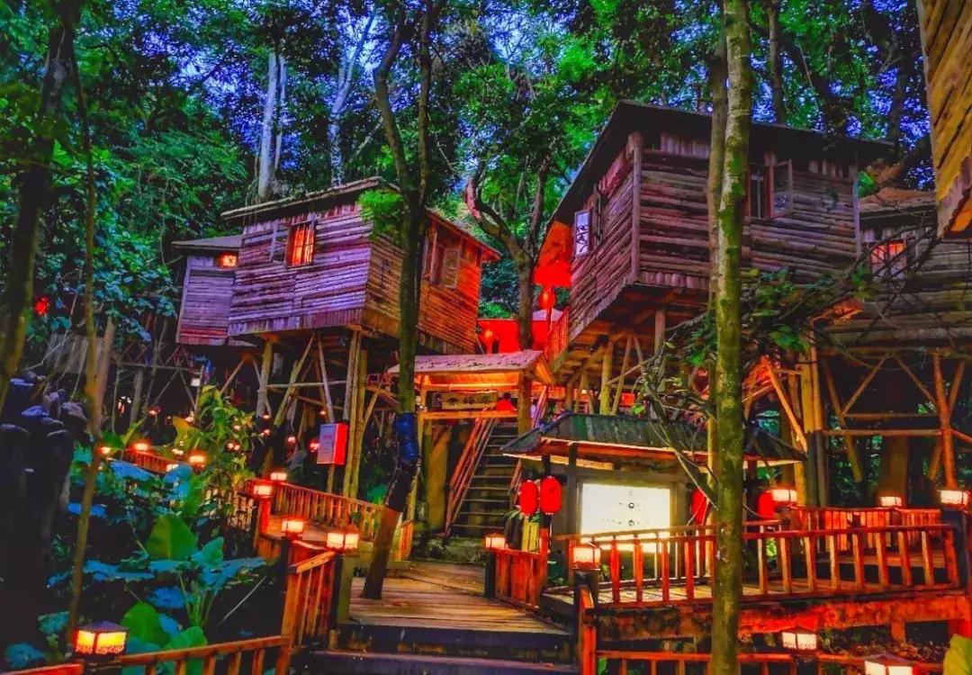 清远英德九州驿站图片,清远天门沟九州驿站