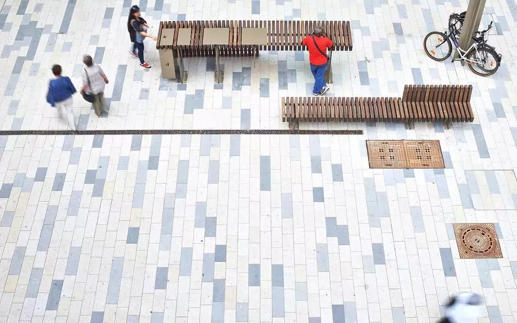 六七十年代商业街景观设计,复古商业街景观设计