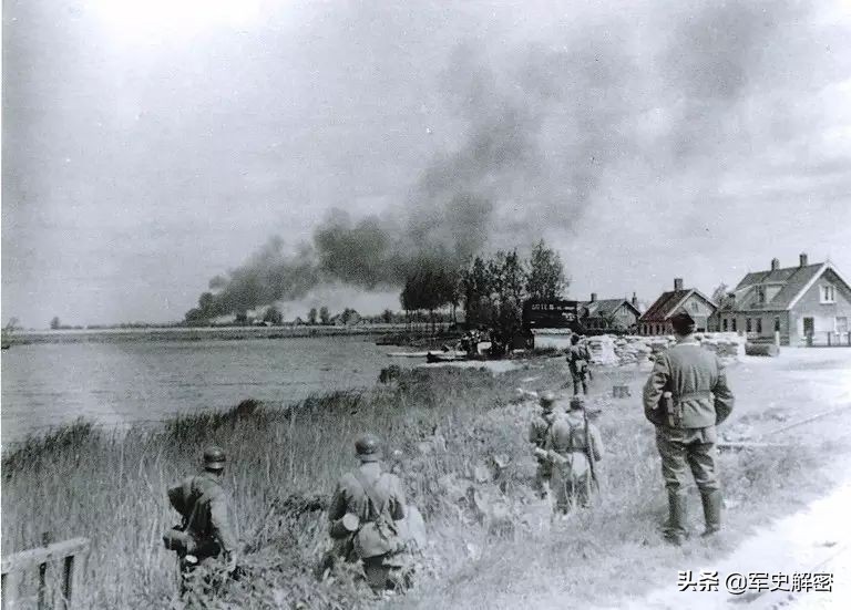 德军空降荷兰完整视频,德军发动闪电战进入荷兰比利时