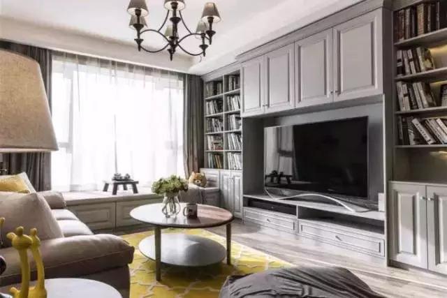 2021电视背景墙简约风格图片,电视背景墙轻奢风格装修效果图